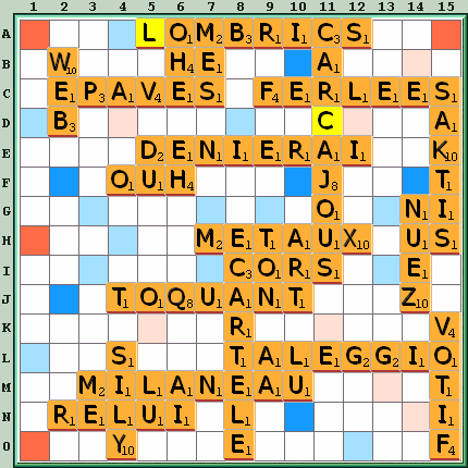 Grille de jeu