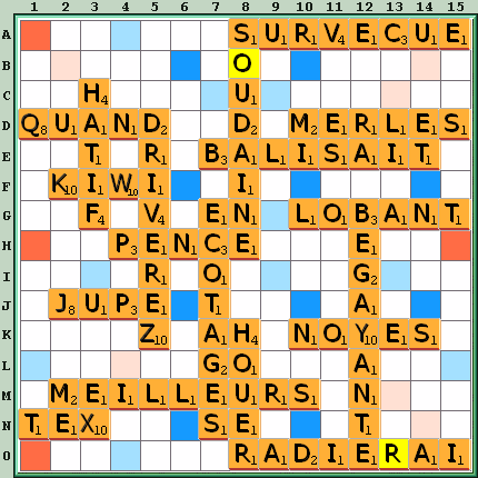 Grille de jeu