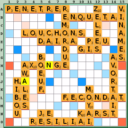 Grille de jeu