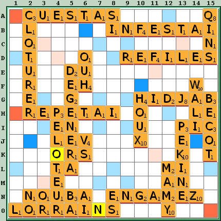 Grille de jeu
