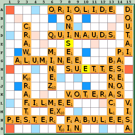Grille de jeu