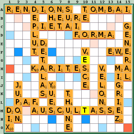 Grille de jeu