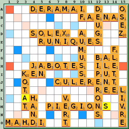 Grille de jeu