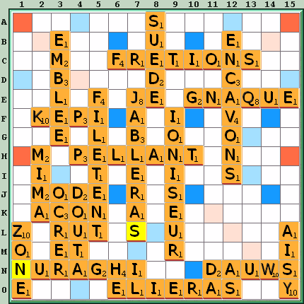 Grille de jeu