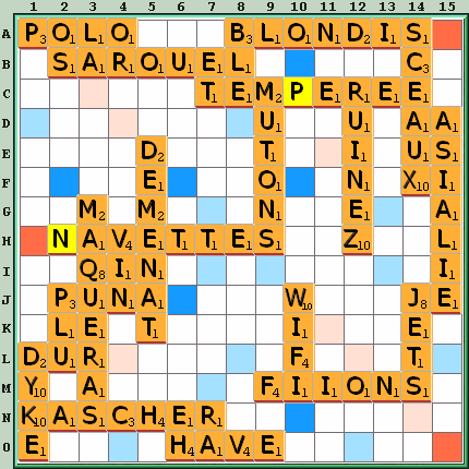 Grille de jeu