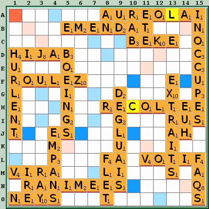 Grille de jeu
