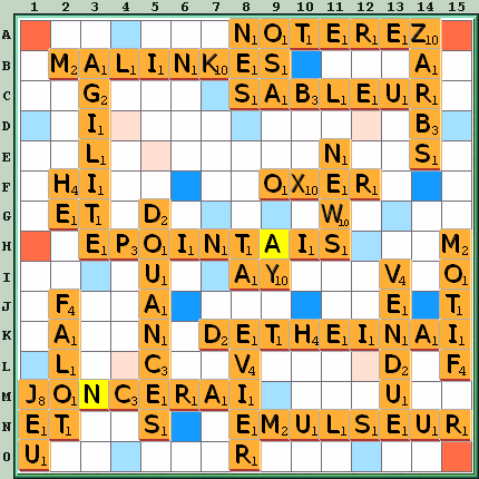 Grille de jeu