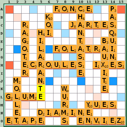 Grille de jeu