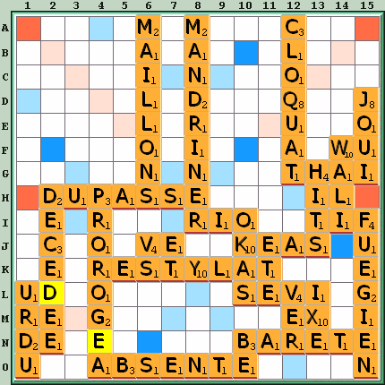 Grille de jeu