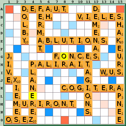 Grille de jeu