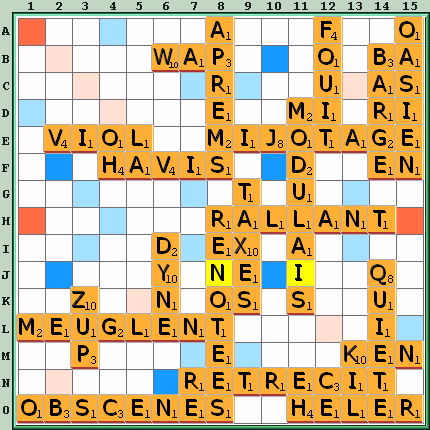 Grille de jeu