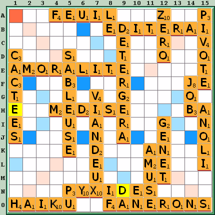 Grille de jeu