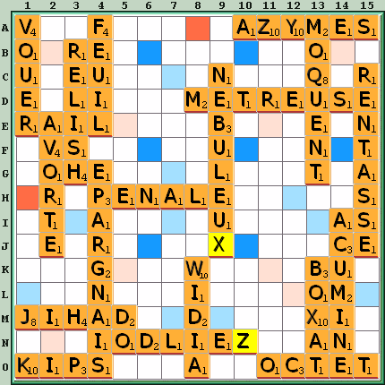 Grille de jeu