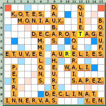 Grille de jeu
