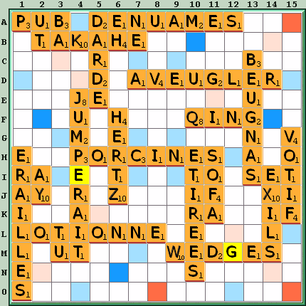 Grille de jeu