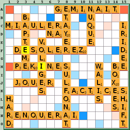 Grille de jeu