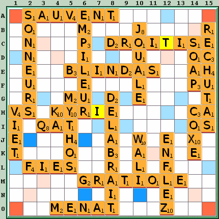 Grille de jeu