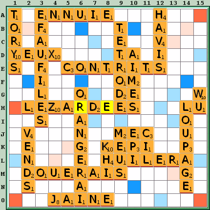Grille de jeu