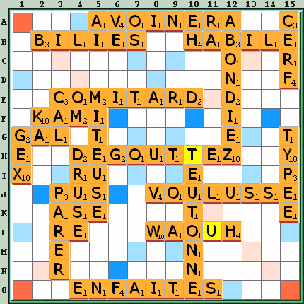 Grille de jeu
