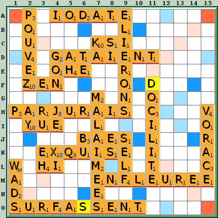 Grille de jeu