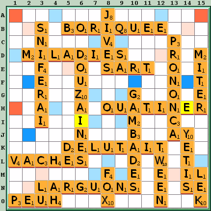 Grille de jeu