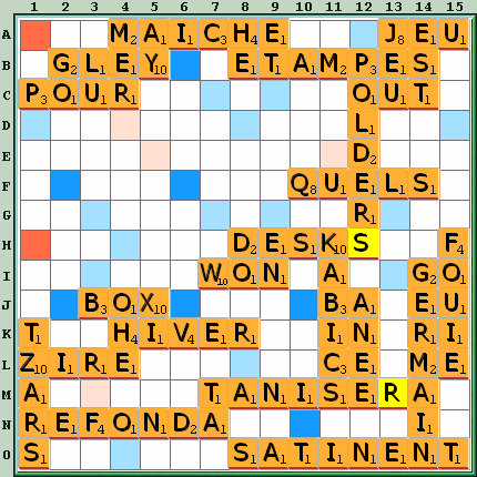 Grille de jeu