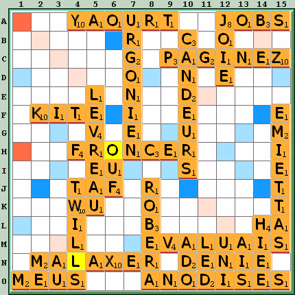 Grille de jeu