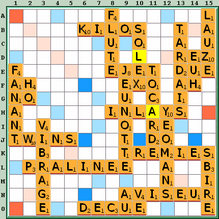 Grille de jeu