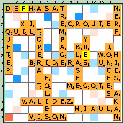 Grille de jeu