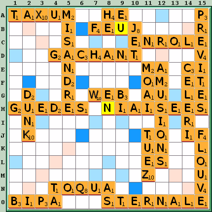 Grille de jeu