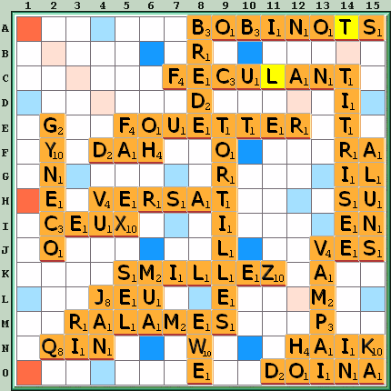 Grille de jeu