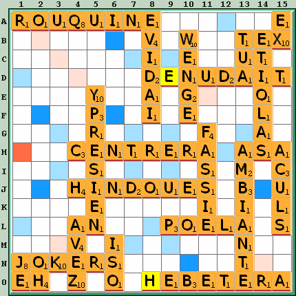 Grille de jeu