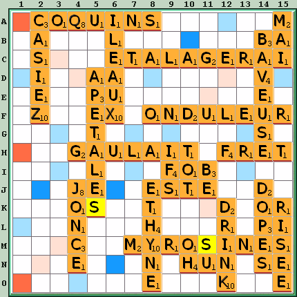 Grille de jeu