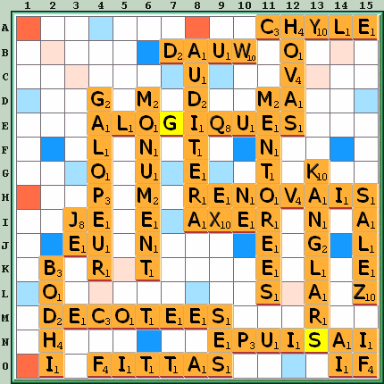 Grille de jeu