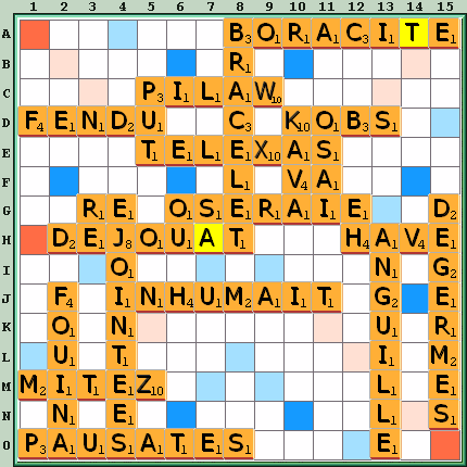 Grille de jeu