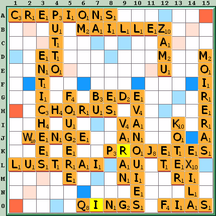 Grille de jeu