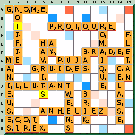 Grille de jeu