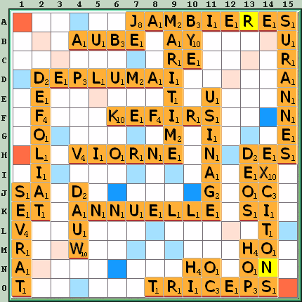 Grille de jeu