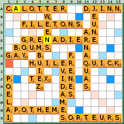 Grille de jeu