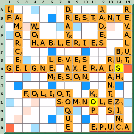 Grille de jeu