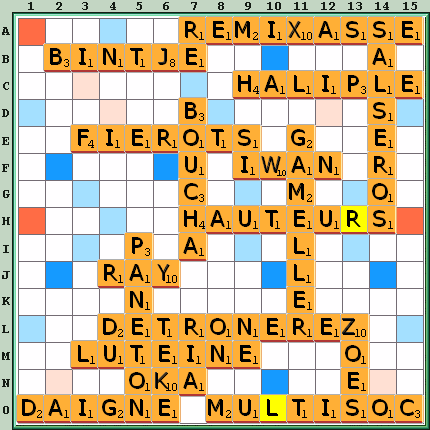 Grille de jeu