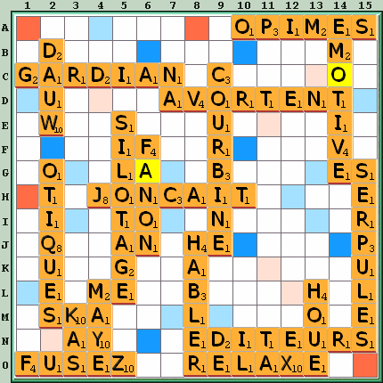 Grille de jeu