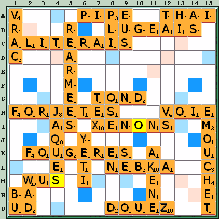 Grille de jeu