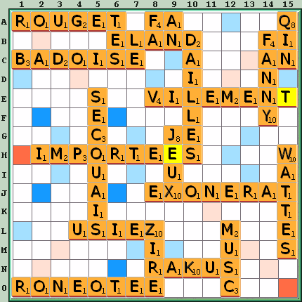 Grille de jeu