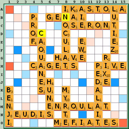 Grille de jeu