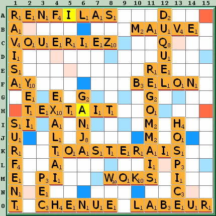 Grille de jeu
