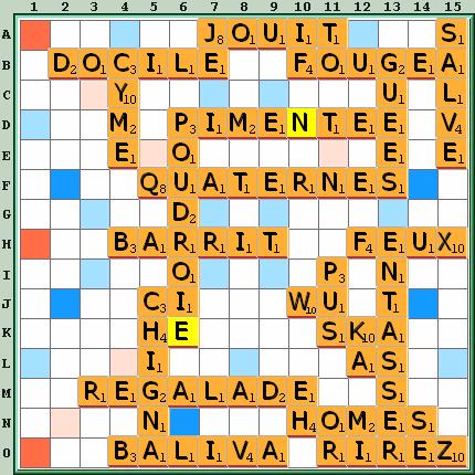 Grille de jeu
