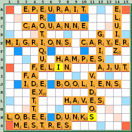 Grille de jeu
