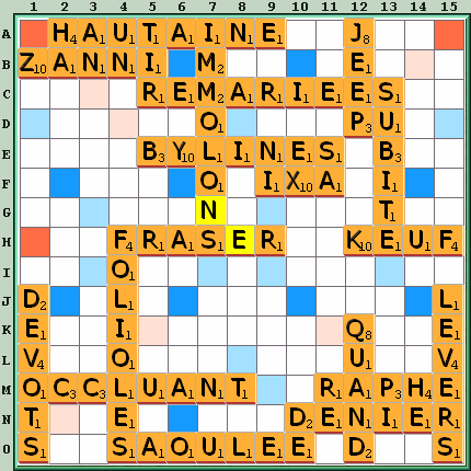Grille de jeu