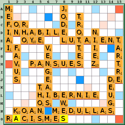 Grille de jeu